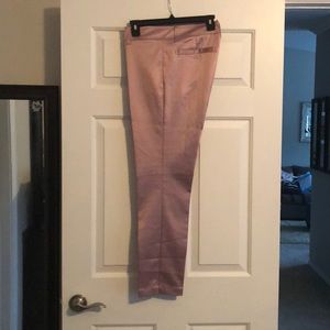 Shiny Rose pink pants